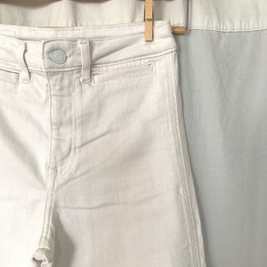 H&M white culotte jeans